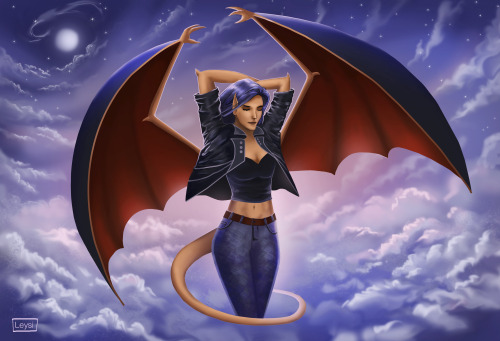 ley-si:“Sweet dreams are made of this…”  Gargoyle Elisa!It’s up to you