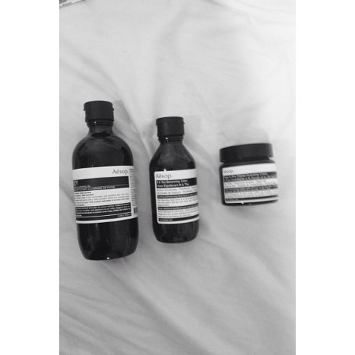 New Skincare products! #aesop #yes #herbal porn pictures