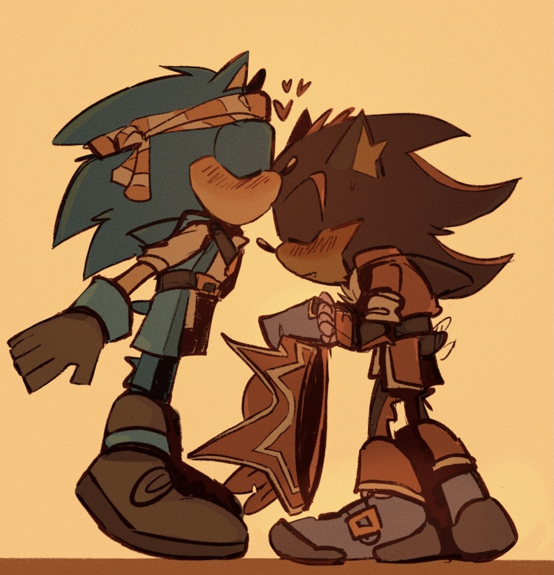 Just a kiss?  Sonic fan art, Silver the hedgehog, Sonic and shadow