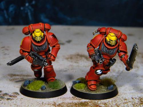  The seventh Blood Angels Assault Intercessor. 