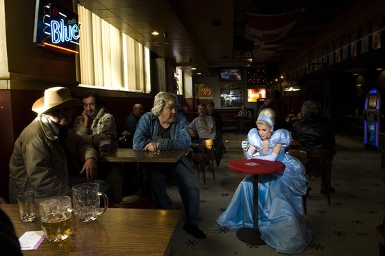 Cinderella took to the bottle after Prince Charming took up with her handmaiden (photographer