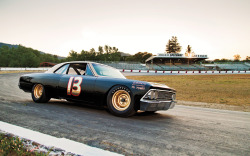 theoldiebutgoodie:  1966 Chevrolet Chevelle Grand National Race Car 