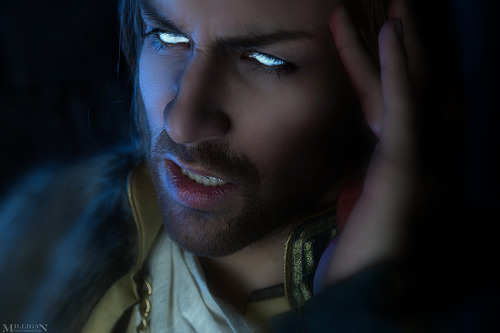 Say your prayers…Michael as AndersIris as Hawkephoto by me