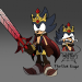 weirdozjunkary:Uh something something Excalibur, something something dark sonic, something something dark knight Man, that’s one angry fella. Hopefully we don’t run into him in the fic any time soon…