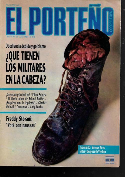 Revista El Porteño N° 66 (1987)INDICE COMPLETO