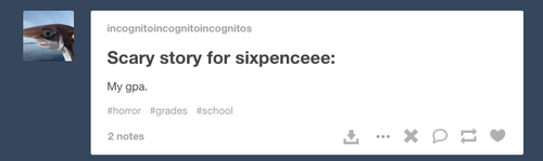 sixpenceee:  sixpenceee:  There hasn’t been many good creepy stories lately. How about you guys try and write me some? Not too long, preferably. Just tag me in it!     