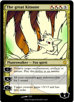 whymtgcardsmith:  Letting a Leonin into the