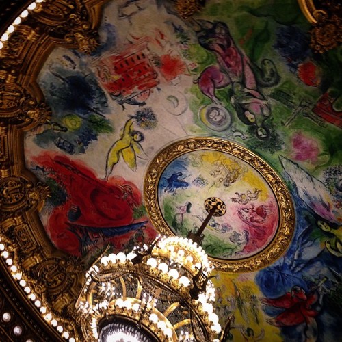 Un soir à l'opéra Garnier #locke #paul #rigal #millepied pour de la #danse avec #chaga