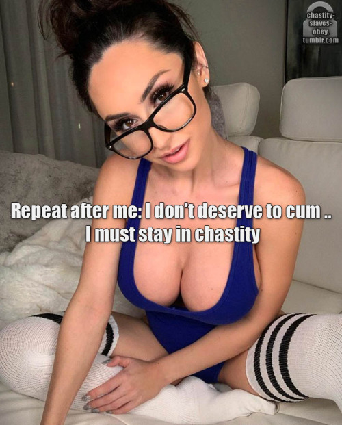 bushy2144: I don’t deserve to cum I must stay in chastity