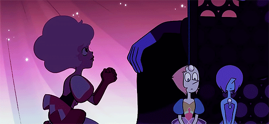 hanaxsongs:  - She tried. When she told the other Diamonds she didn’t want to go