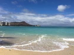 at Waikiki Beach Honolulu