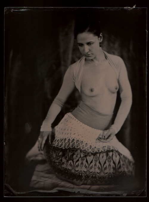 wet plate collodion ambrotype Martin Treml Miss Wunderland