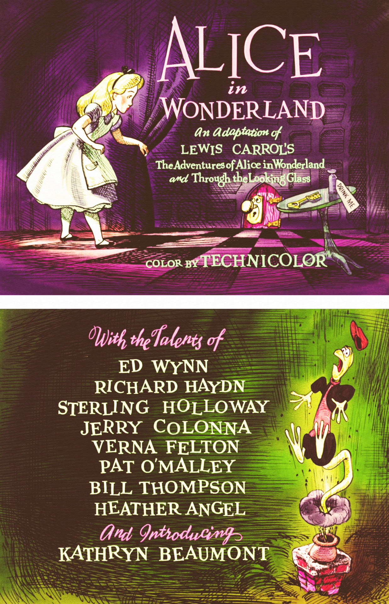 mydollyaviana:  Alice in Wonderland opening credits 