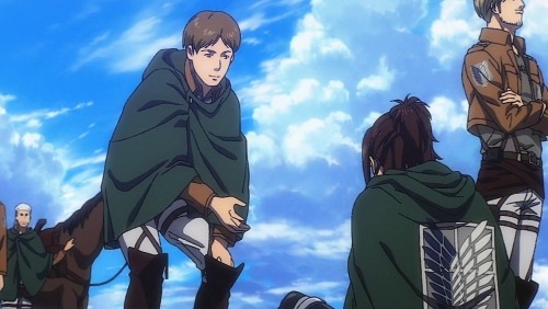 The Way Moblit Dies With His Hand Stretched Out, Pushing Hange Away To Safety, And Then Is Reaching Out