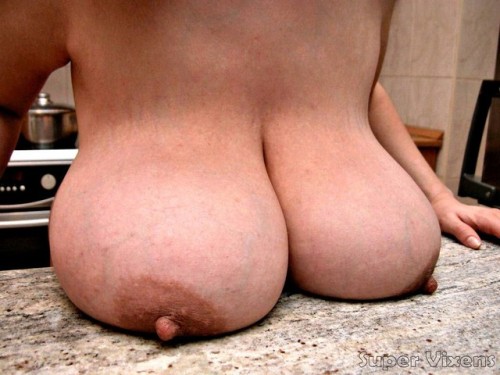 Tits on table