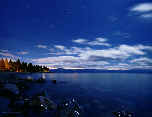 yourtake: This two-shot vertical panorama taken on Dec. 29, 2014, shows the night sky above Carnelia