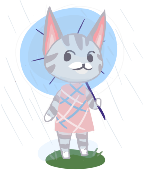 sheeponparade:Lolly enjoying the summer rain.