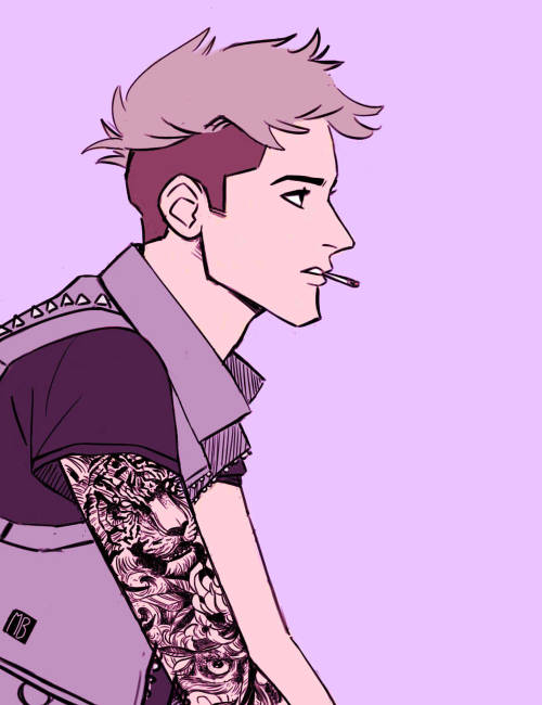 cup-of-coco: i miss drawing jean in annoying hipster clotheswas supposed to be a redraw of this 