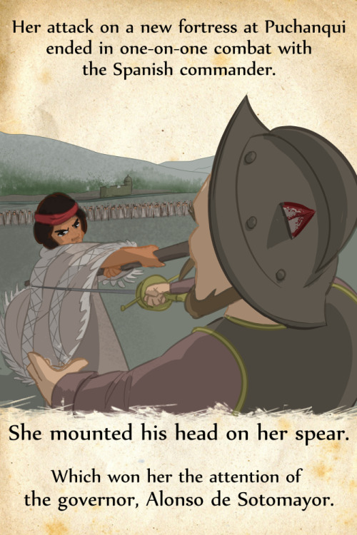 rejectedprincesses: Janequeo (late 1500s, Chile):  The Rebel Spain Never Caught Tons more info 