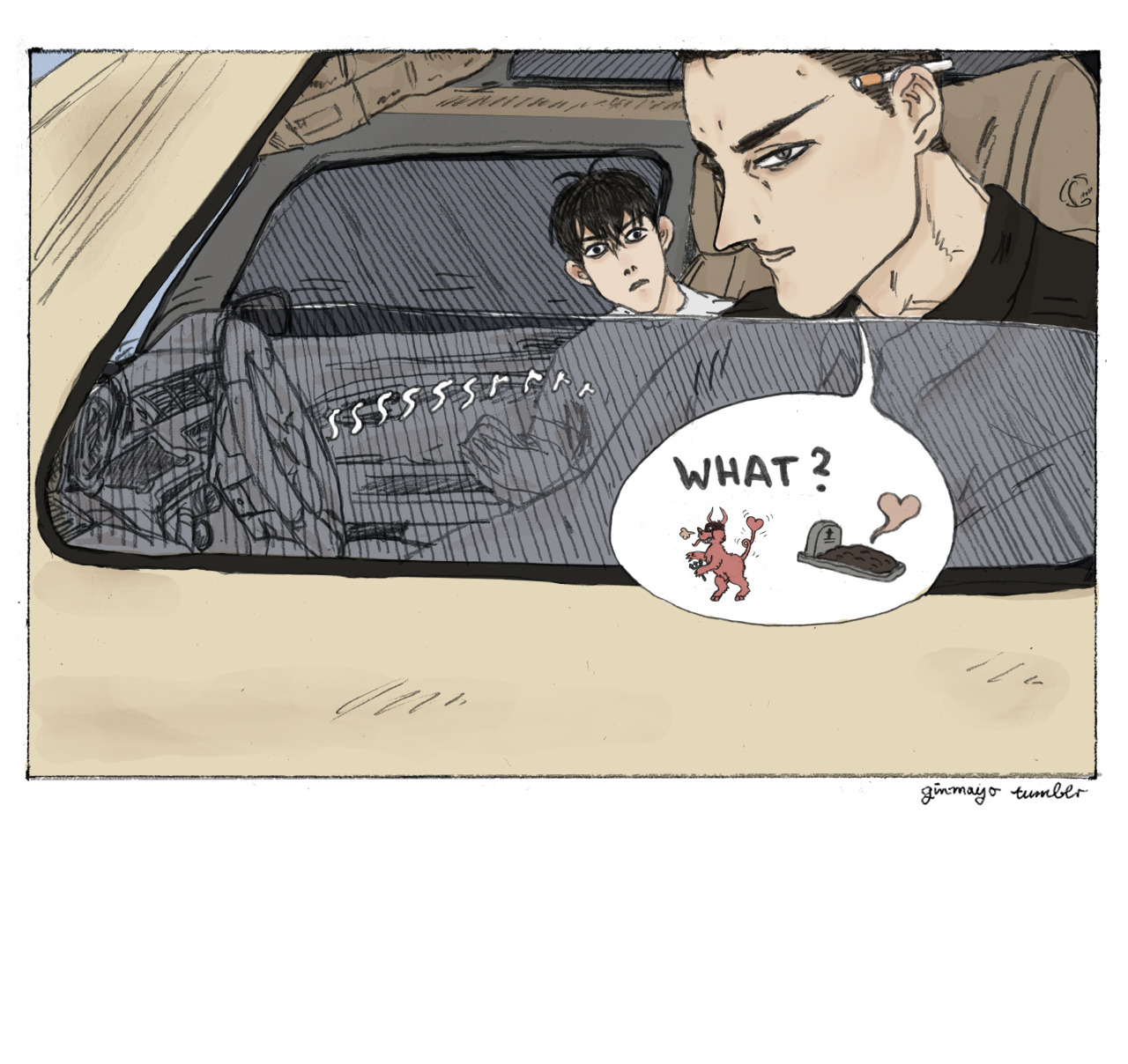 ginmayo: Car talk