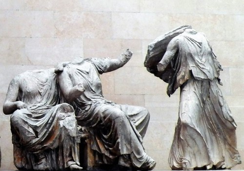 mythologer:The Elgin Marbles, also known as the Parthenon Marbles, are a collection of Classical Gre
