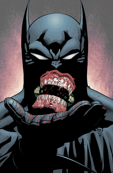 madebyabvh:  Animated Patrick GleasonOriginal Illustration by Patrick Gleason Batman & Robin #14(A quick one before bed.) 