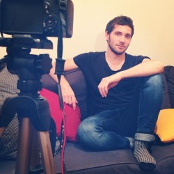 mividarueda-blog:Grabando a Dave. #dave_rpt