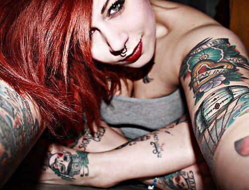 inked-pierced-beautiful:  Follow us at Inked. Pierced. Beautiful. 