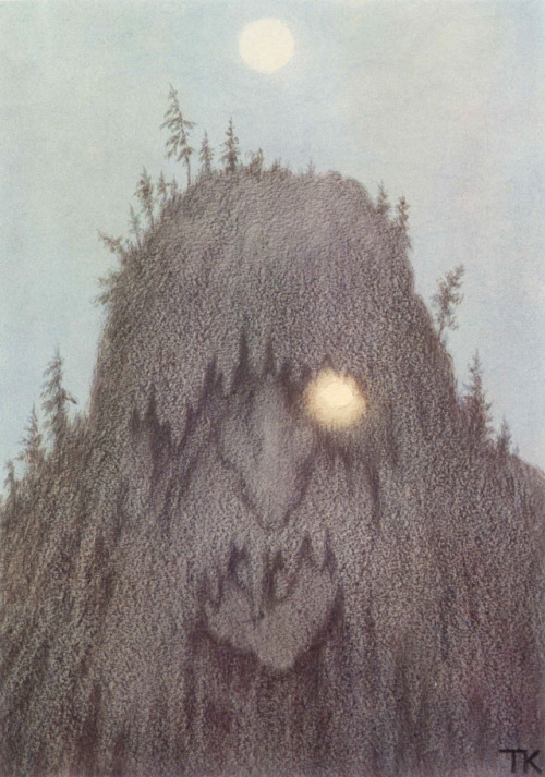 Theodor Kittelsen Illustrations for Norwegian fairy tales