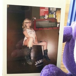 vaydaplacebosuicide:  @icarbot is the bomb diggity at instax. &lt;3333 From the @suicidegirls party at Skully’s last weekend. 