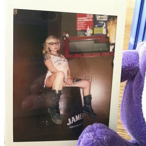 vaydaplacebosuicide:  @icarbot is the bomb diggity at instax. <3333 From the @suicidegirls party at Skully’s last weekend. 