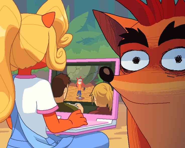 crashspyrostuff:Life is just a game…↳   [by KempferZero].  lol XD