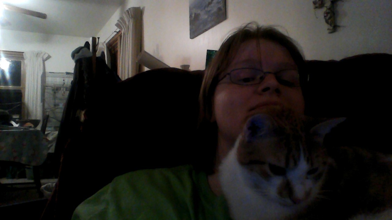 Huxley - in the friggin way of my screen extraordinaire.