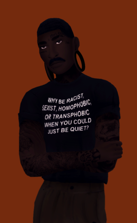 spoiltsims: Cocoa isn’t here for your racist, sexist, homophobic and transphobic bullshit!&nbs