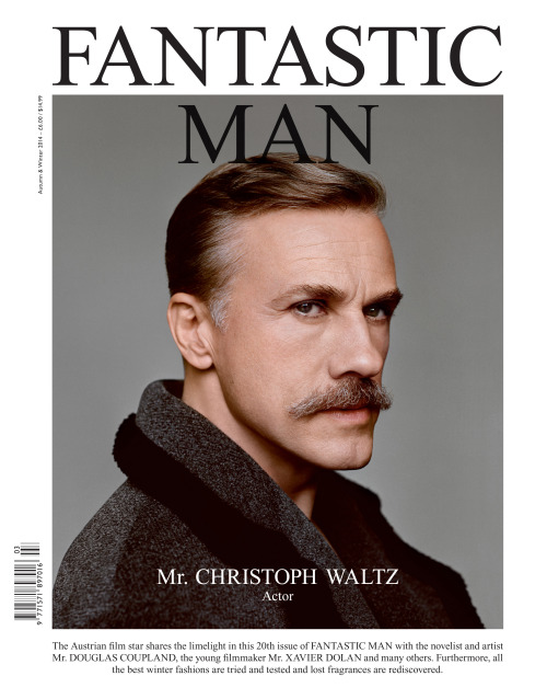 unknown-user-name: Christoph Waltz for Fantastic Man