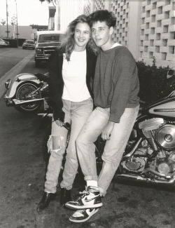 ohmy80s: Drew Barrymore & Corey Haim