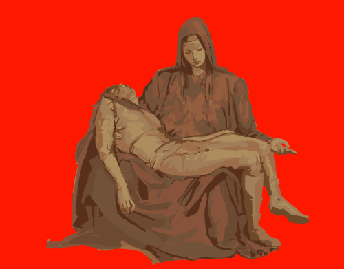 a little vax pieta, just for fun