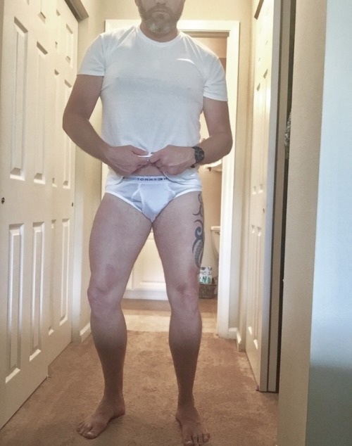 thunderandthrottle: Just checking the fitment of these new low rise briefs.