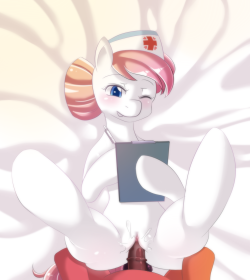 Annual Check Up With Nurse Redheart ;3