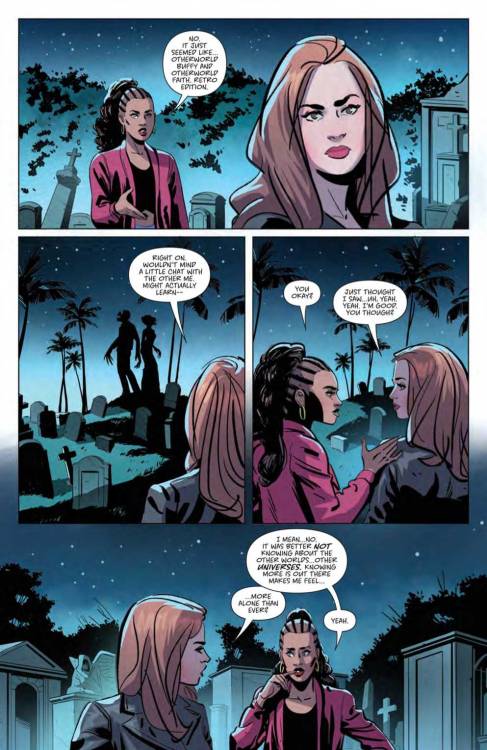 Buffy the Vampire Slayer #26 [preview]Script: Jeremy Lambert; illustration: Marianna Ignazzi; colors