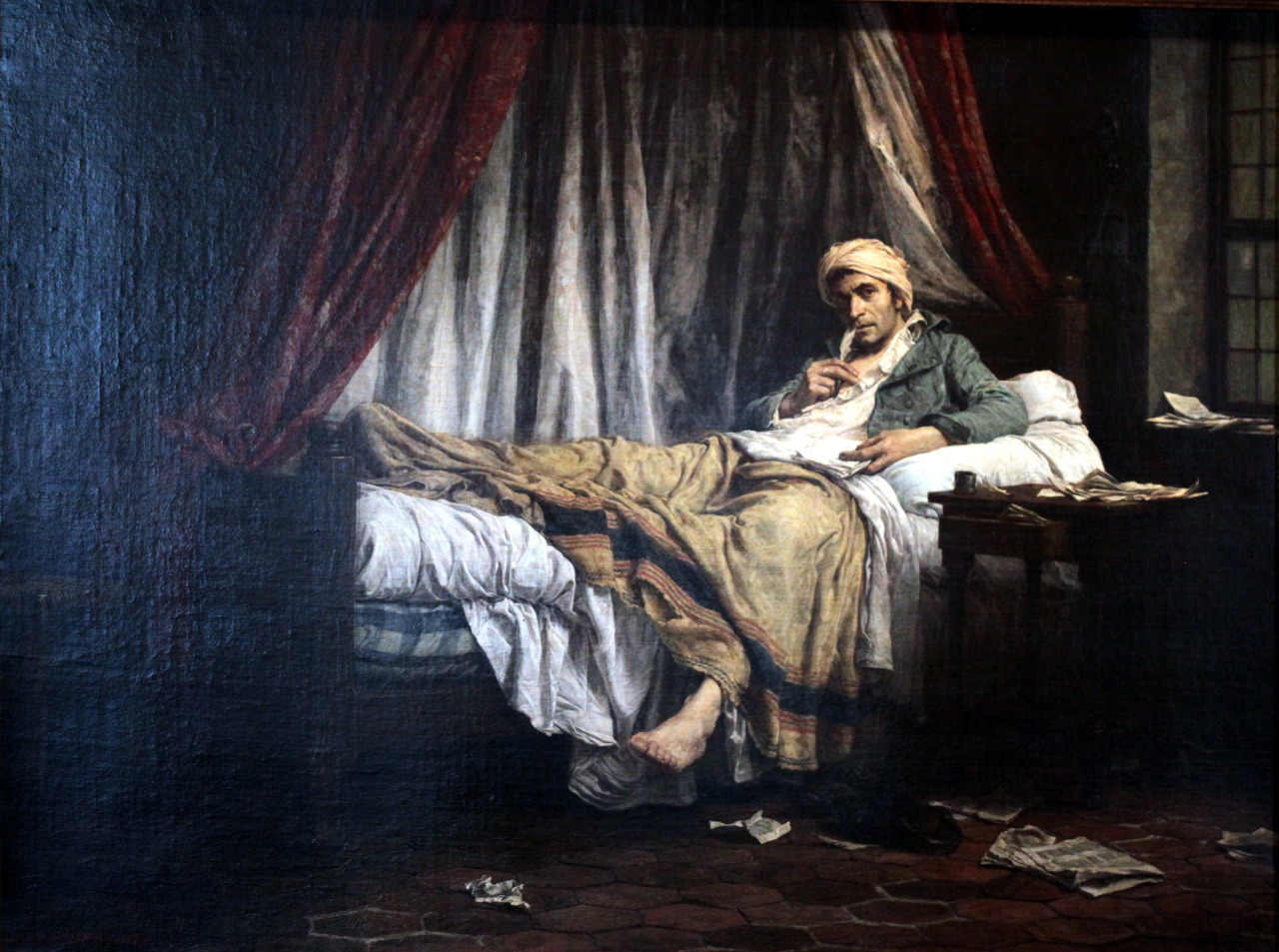 Lucien-Etienne Melingue (French, 1841-1889) Marat, 1879