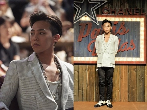 Photo] G-Dragon attends star-studded Chanel exhibition