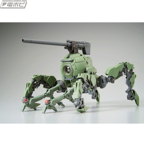 『ガンダムビルドダイバーズ』よりガンプラ「MG 1/100 ポリポッドボール」が登場！陸上での運用を想定して作られた脚部パーツを新規造形で再現！