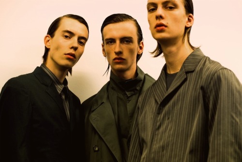 Wim, Benno and Leon backstage Jil Sander SS17.