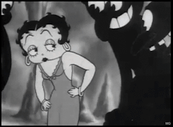  Betty Boop knows how to throw a cold shoulder