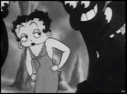  Betty Boop knows how to throw a cold shoulder in “Red Hot Mama” (1934) 