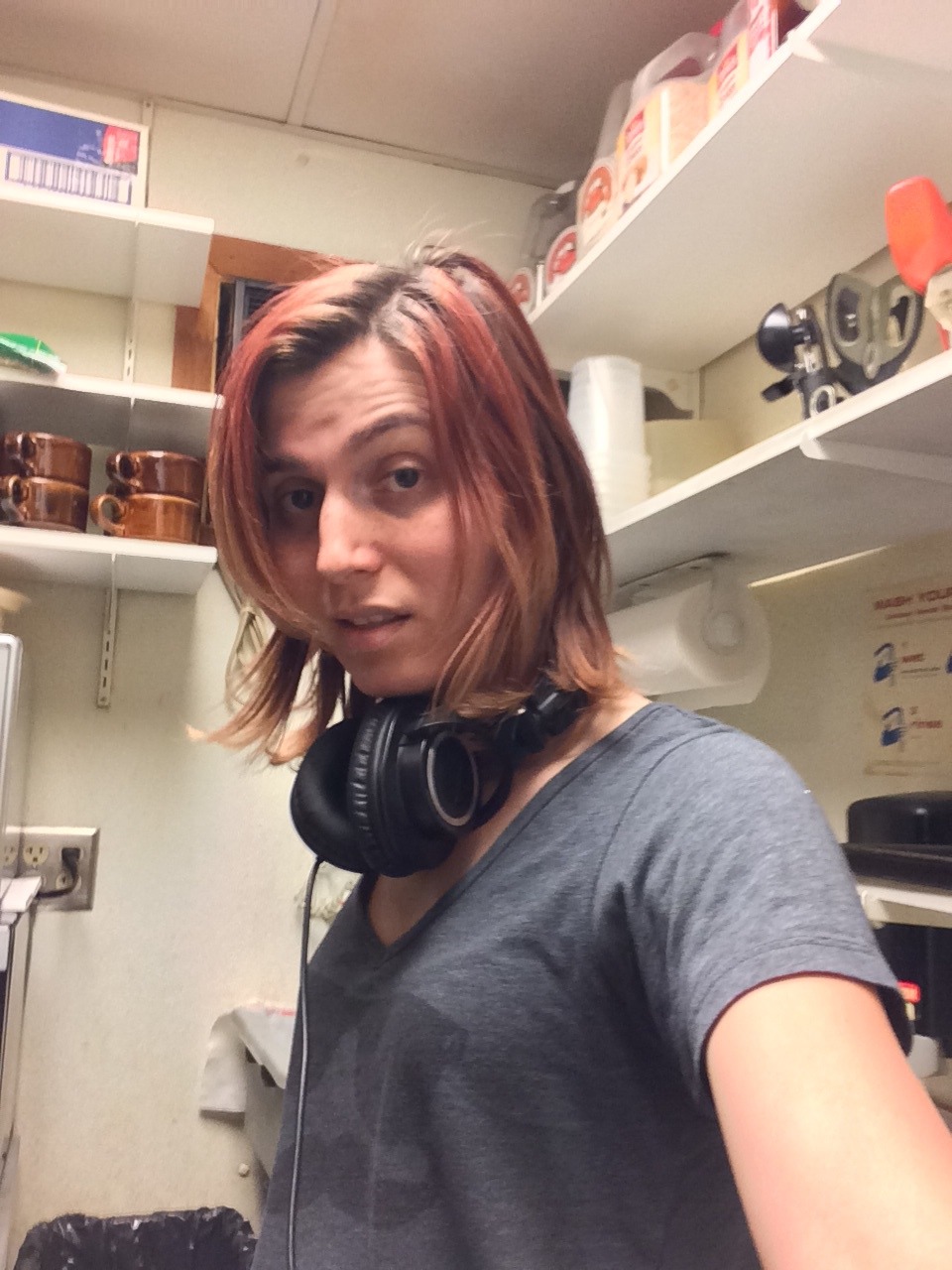 korradelrio:  Selfie barfing at the moment. What else is there to do when there are