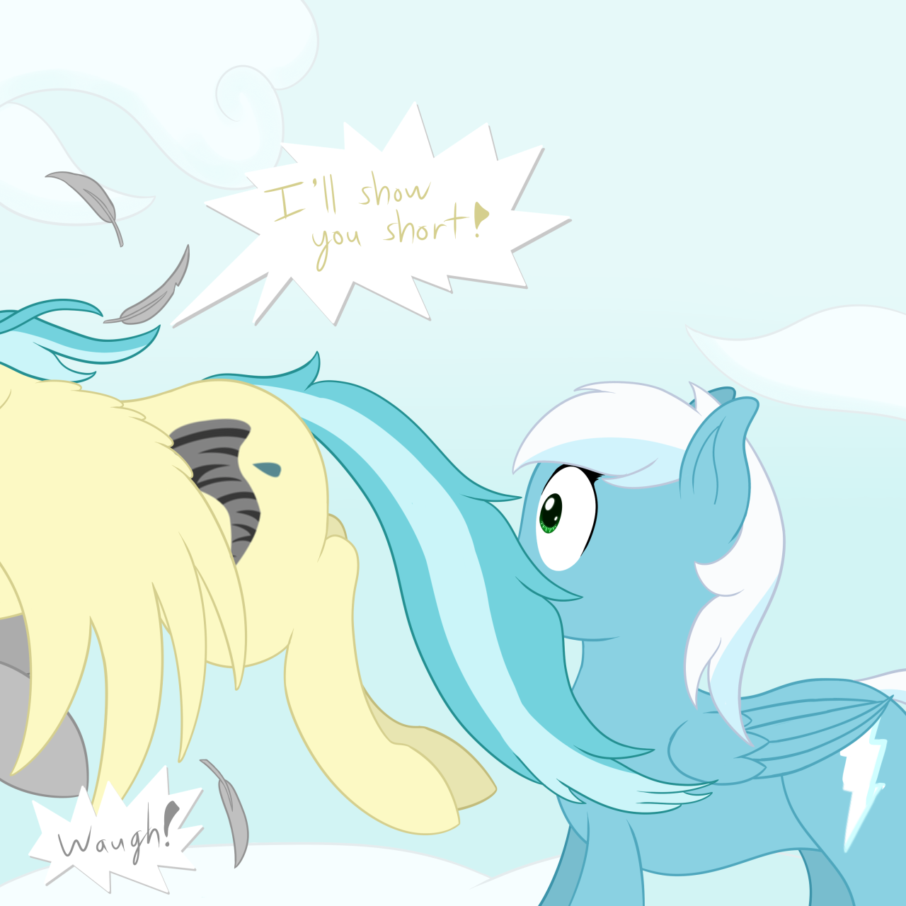 askfuselight:  Consider your point proven. ((Featuring Misty Fly and Fleetfoot))