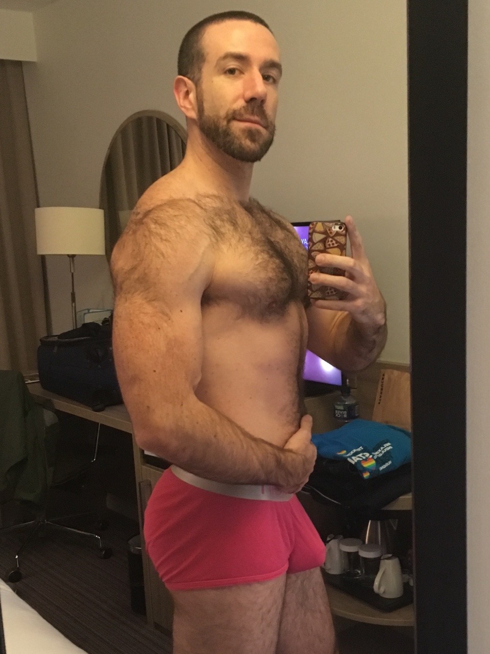 bigdudesarehot:   75lbs makes a big difference. These undies are loose lol. Left