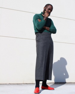 blackfashion:  High fashion  Model: @attile Curated and styled by @kvvadwo Minneapolis  IG @kvvad